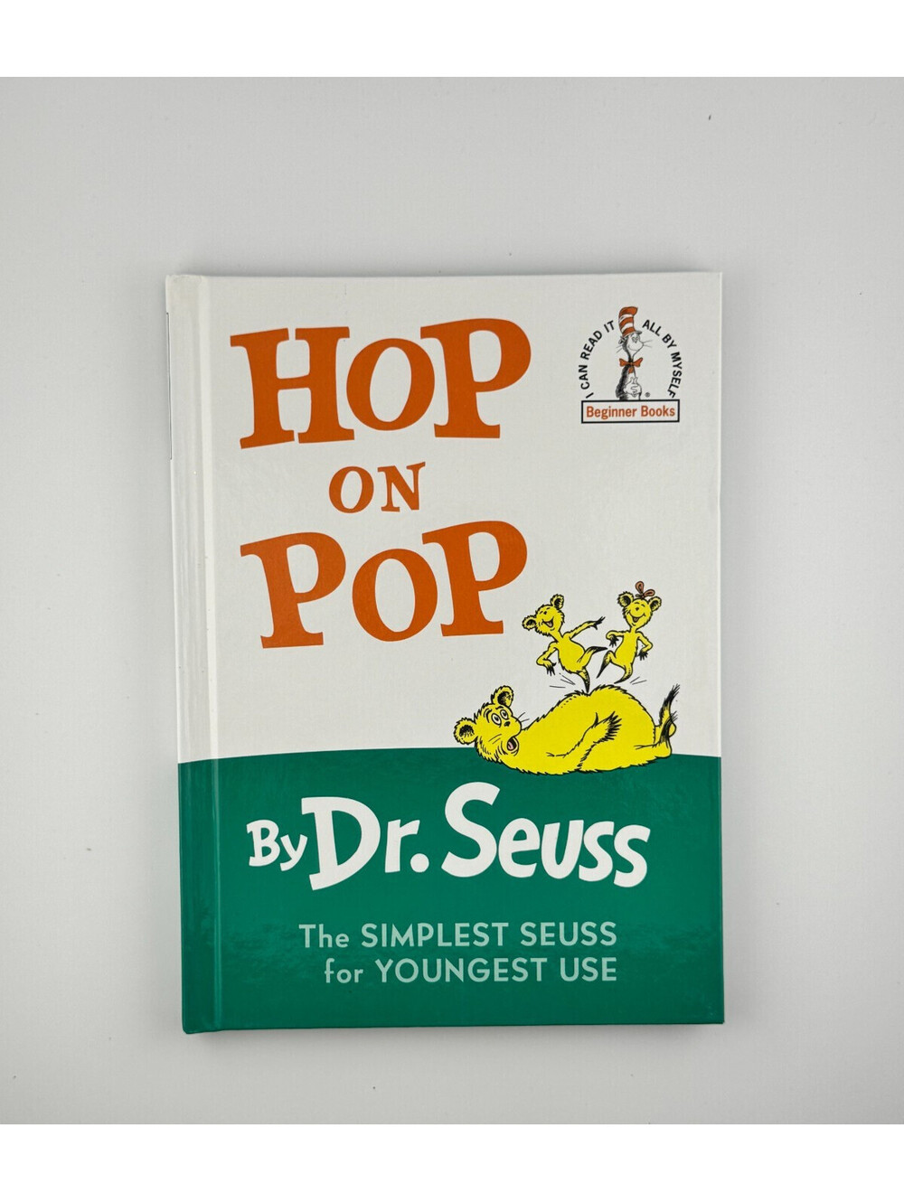 📚 Hop on Pop by Dr. Seuss – Hardcover Beginner Book | Classic Early Reader